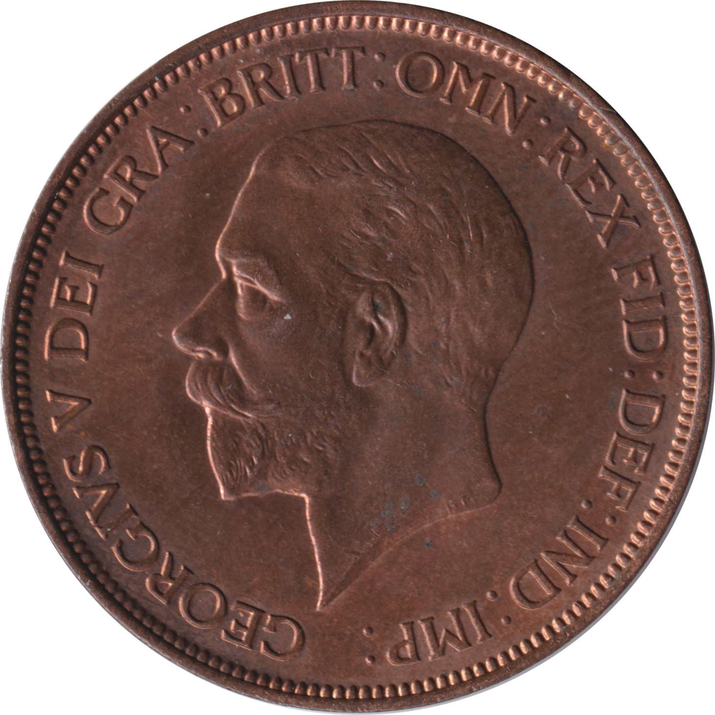 1 penny - George V