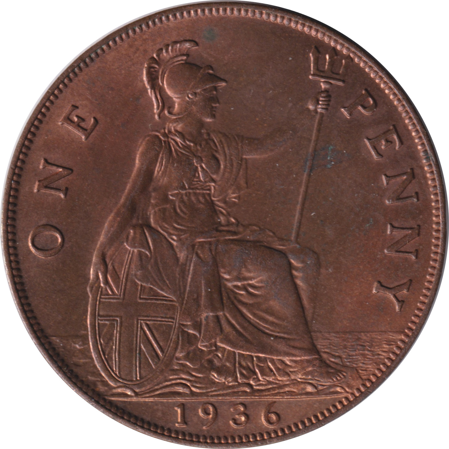 1 penny - George V