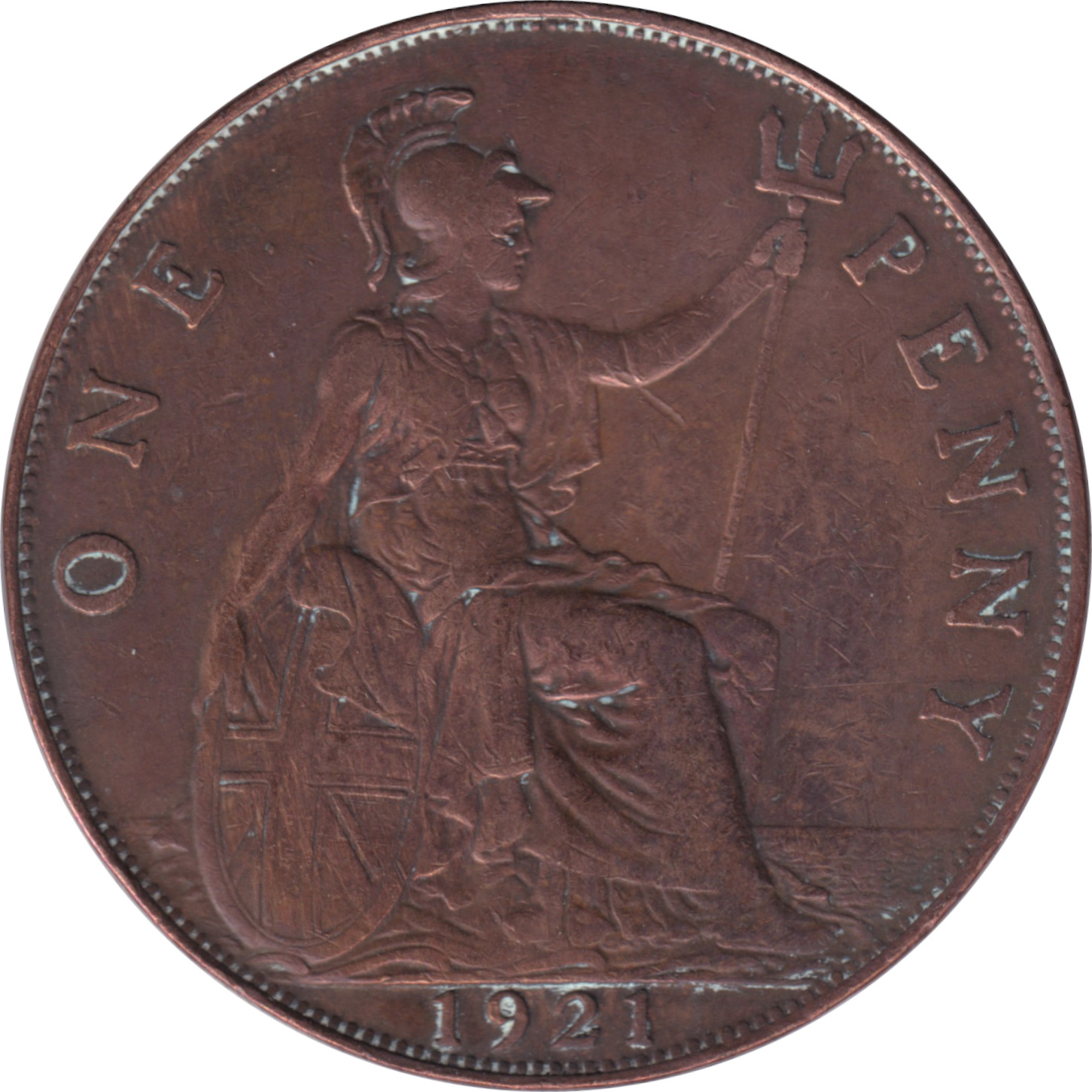 1 penny - George V