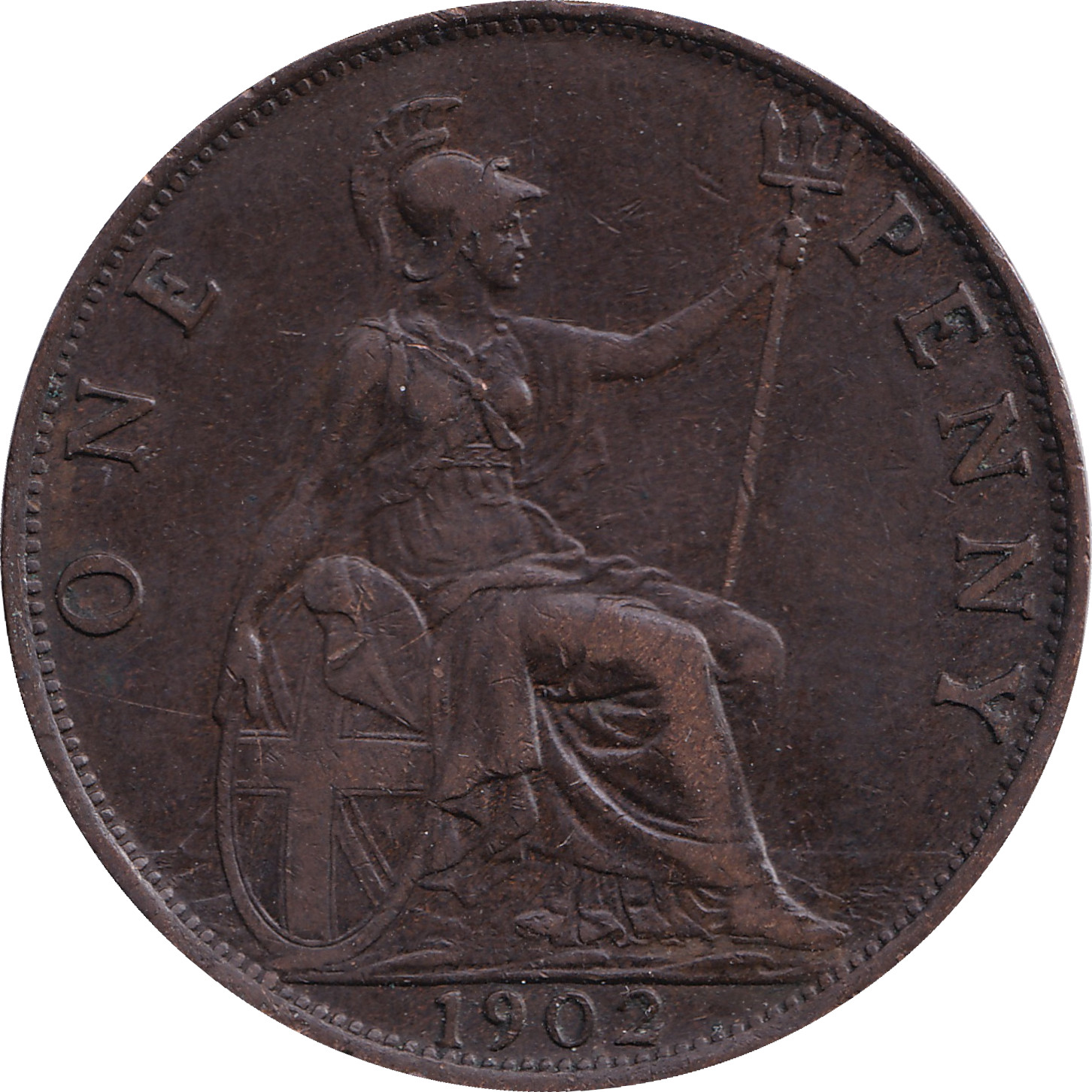 1 penny - Edouard VII