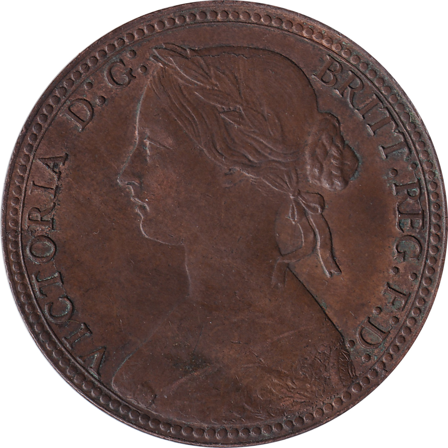 1 penny - Victoria - Mature bust