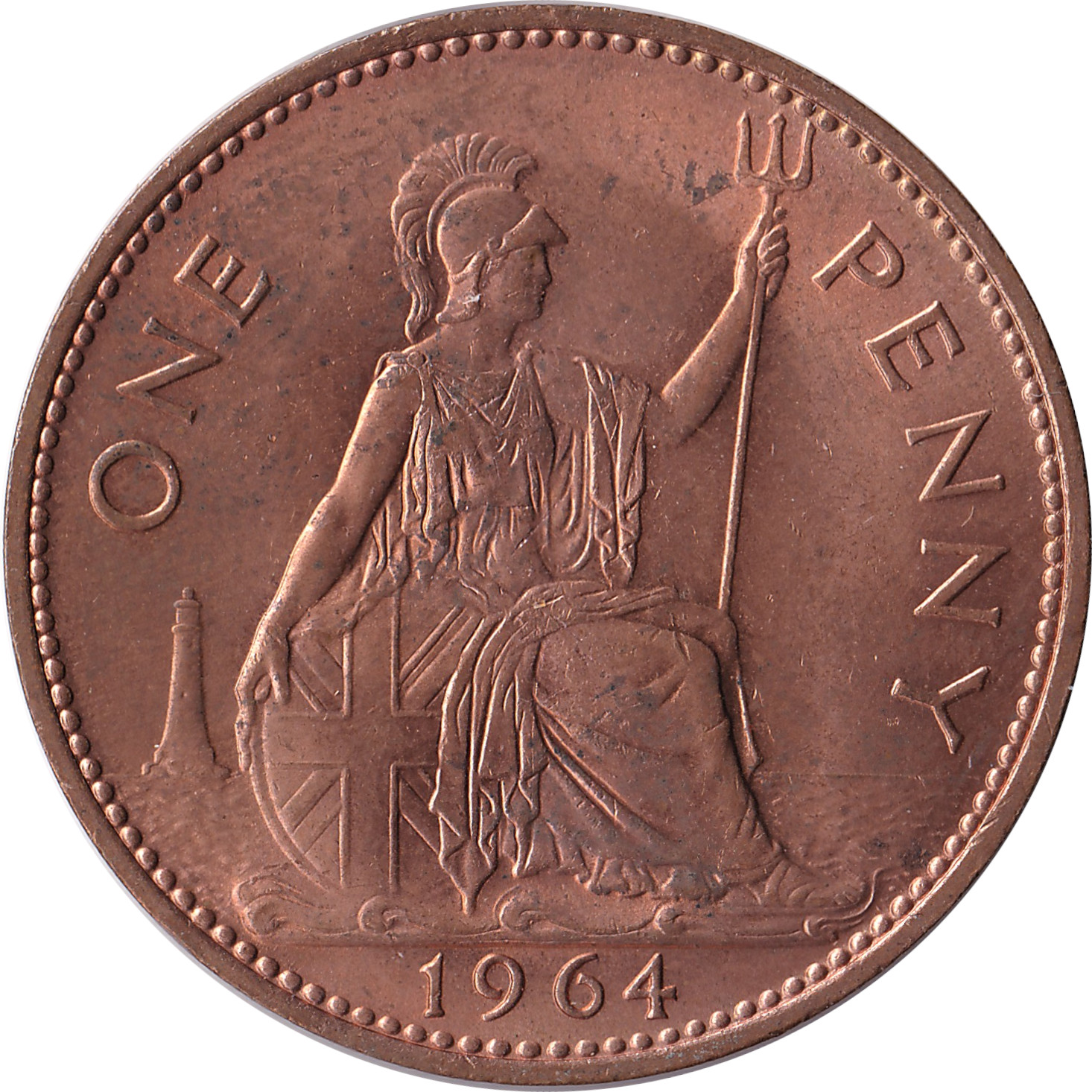 1 penny - Elizabeth II