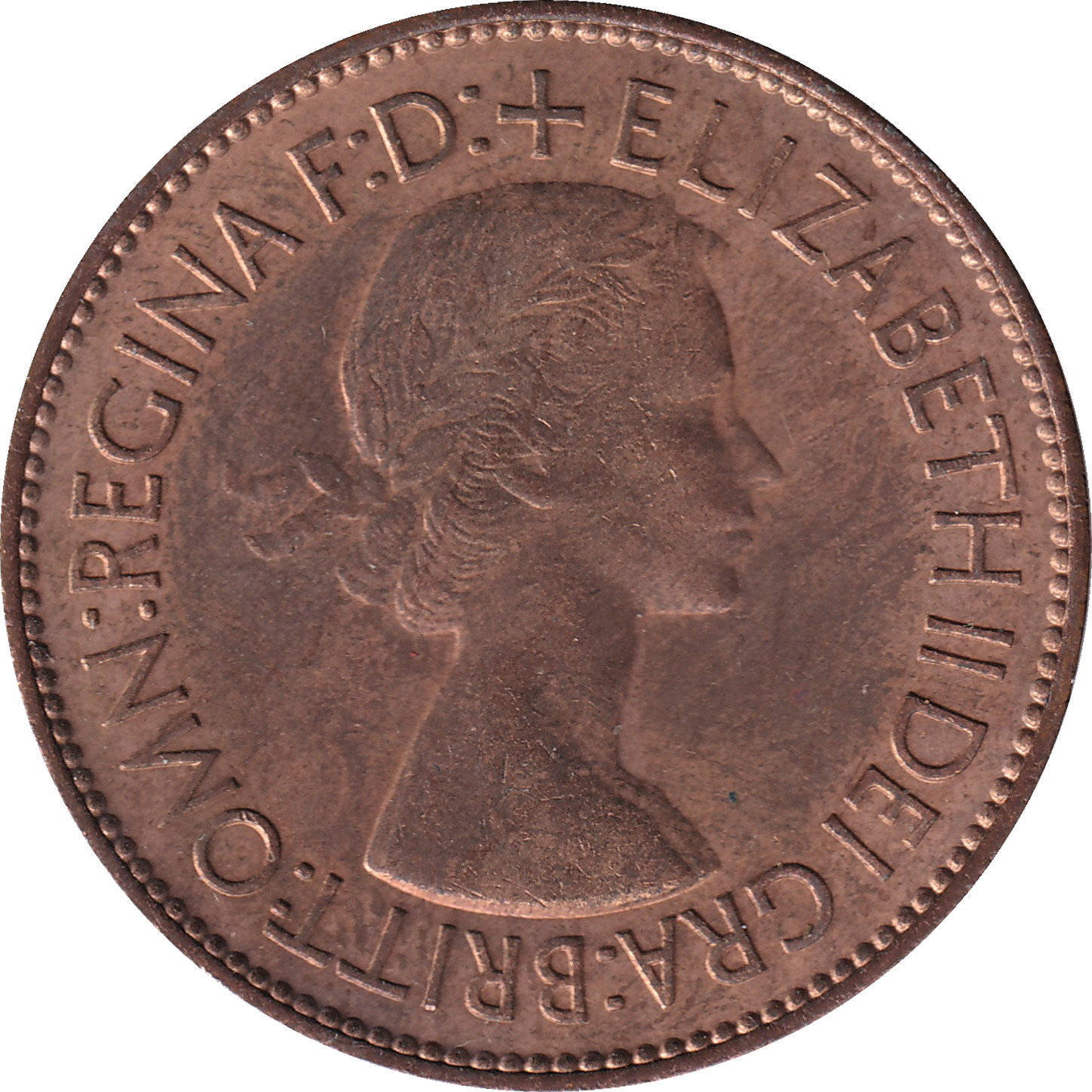 1 penny - Elizabeth II