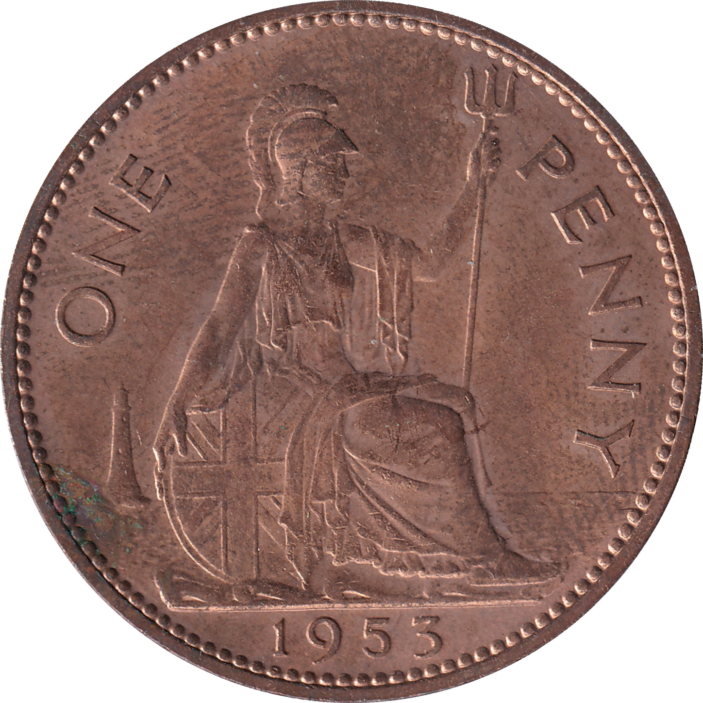 1 penny - Elizabeth II