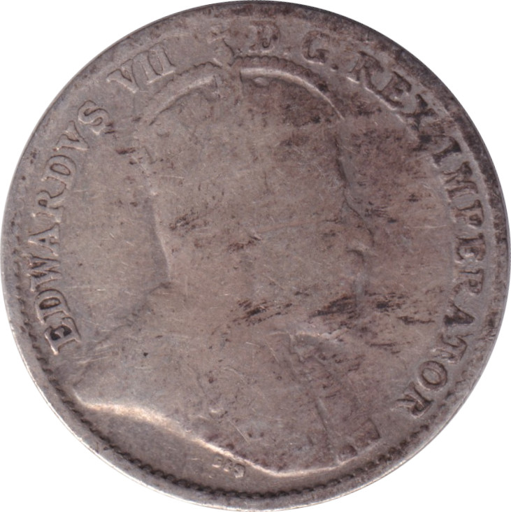 5 cents argent - Édouard VII