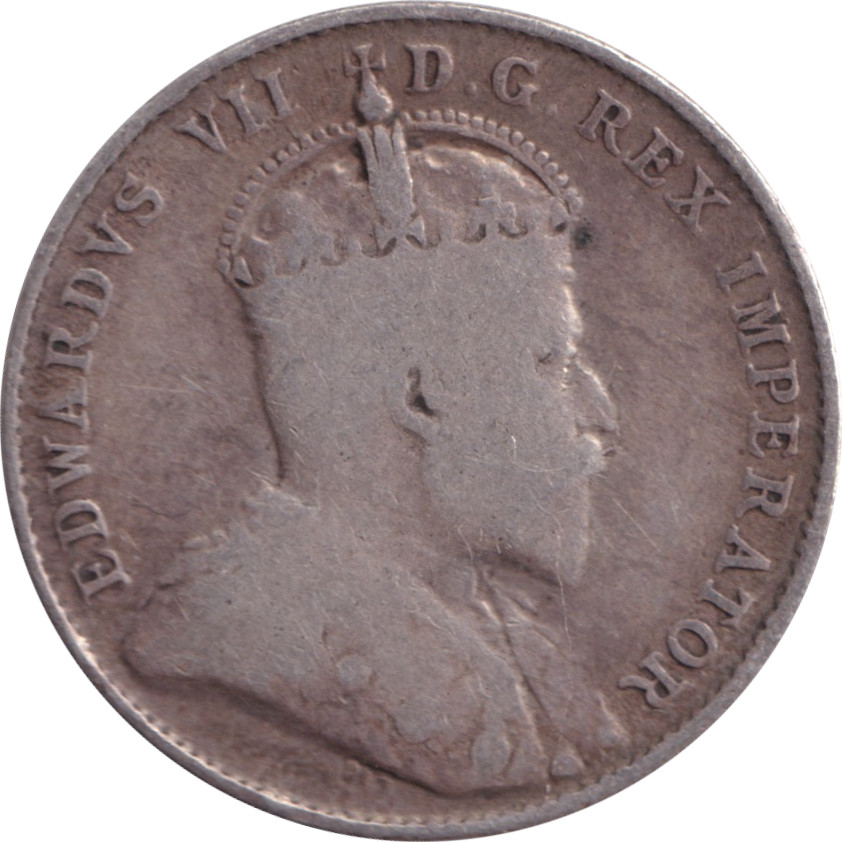 10 cents argent - Édouard VII