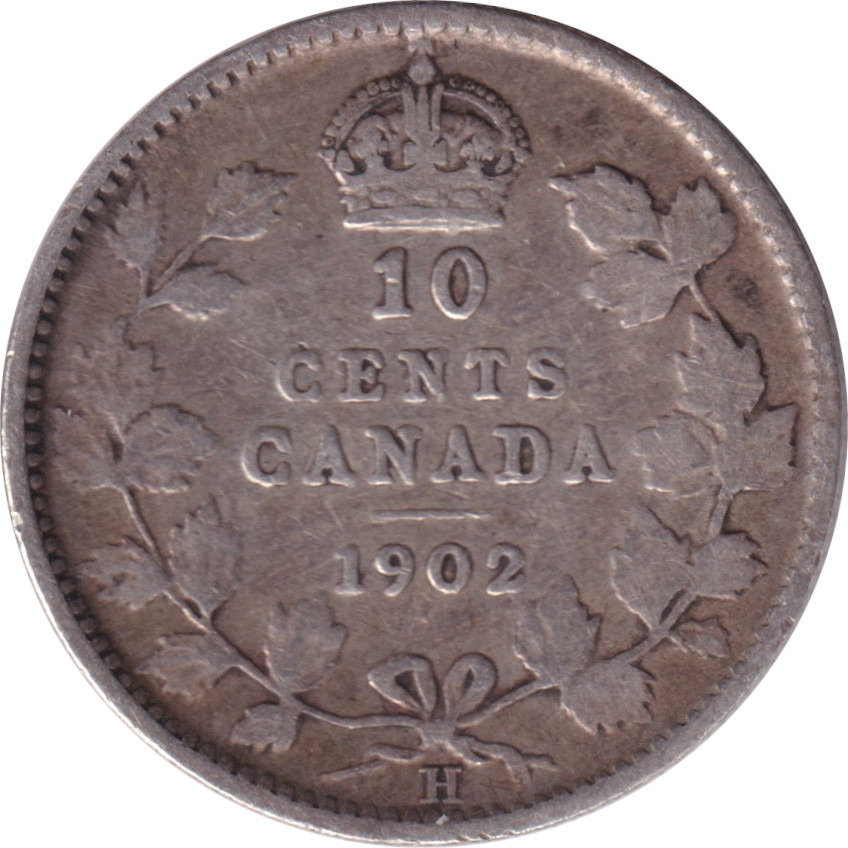 10 cents argent - Édouard VII