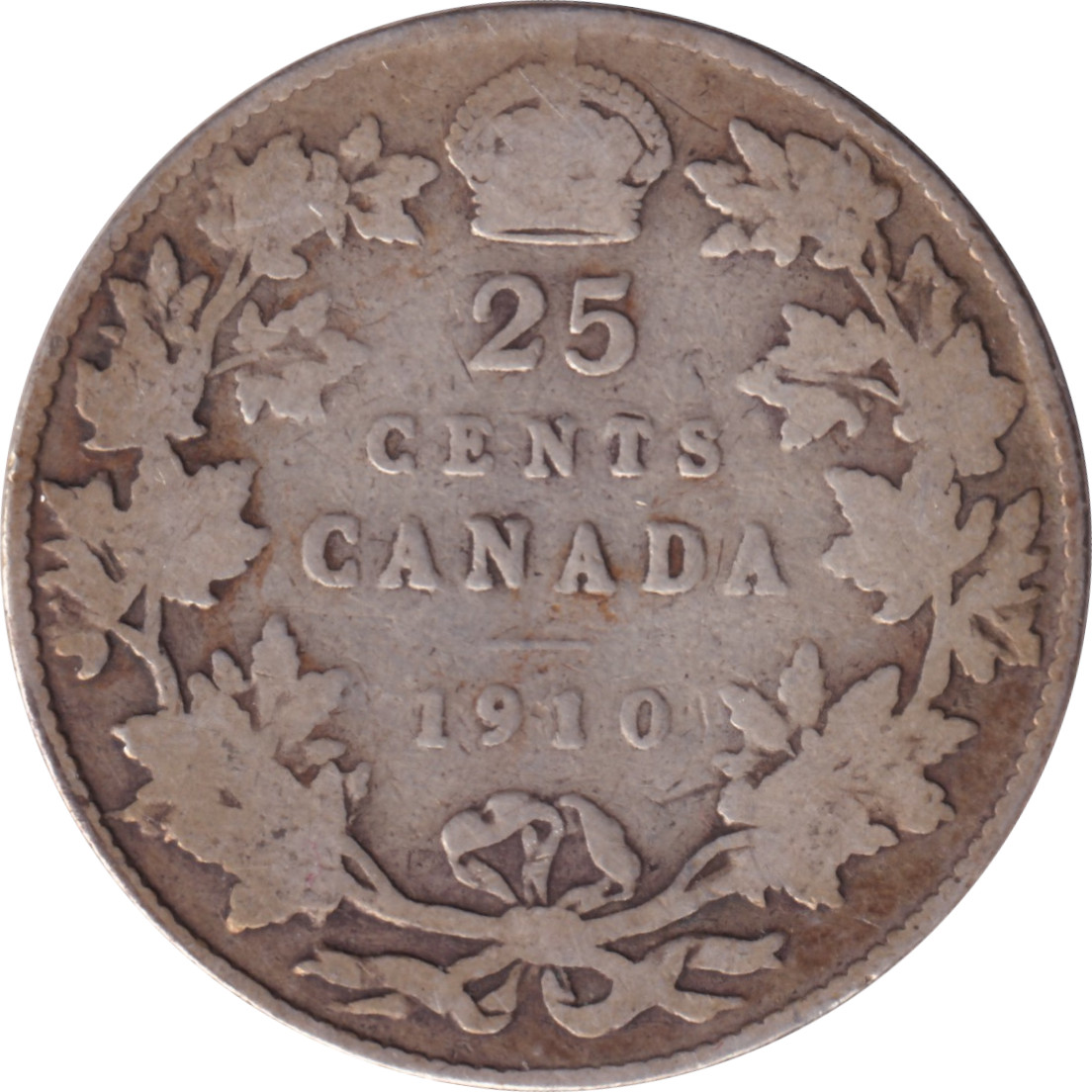 25 cents silver - Edward VII