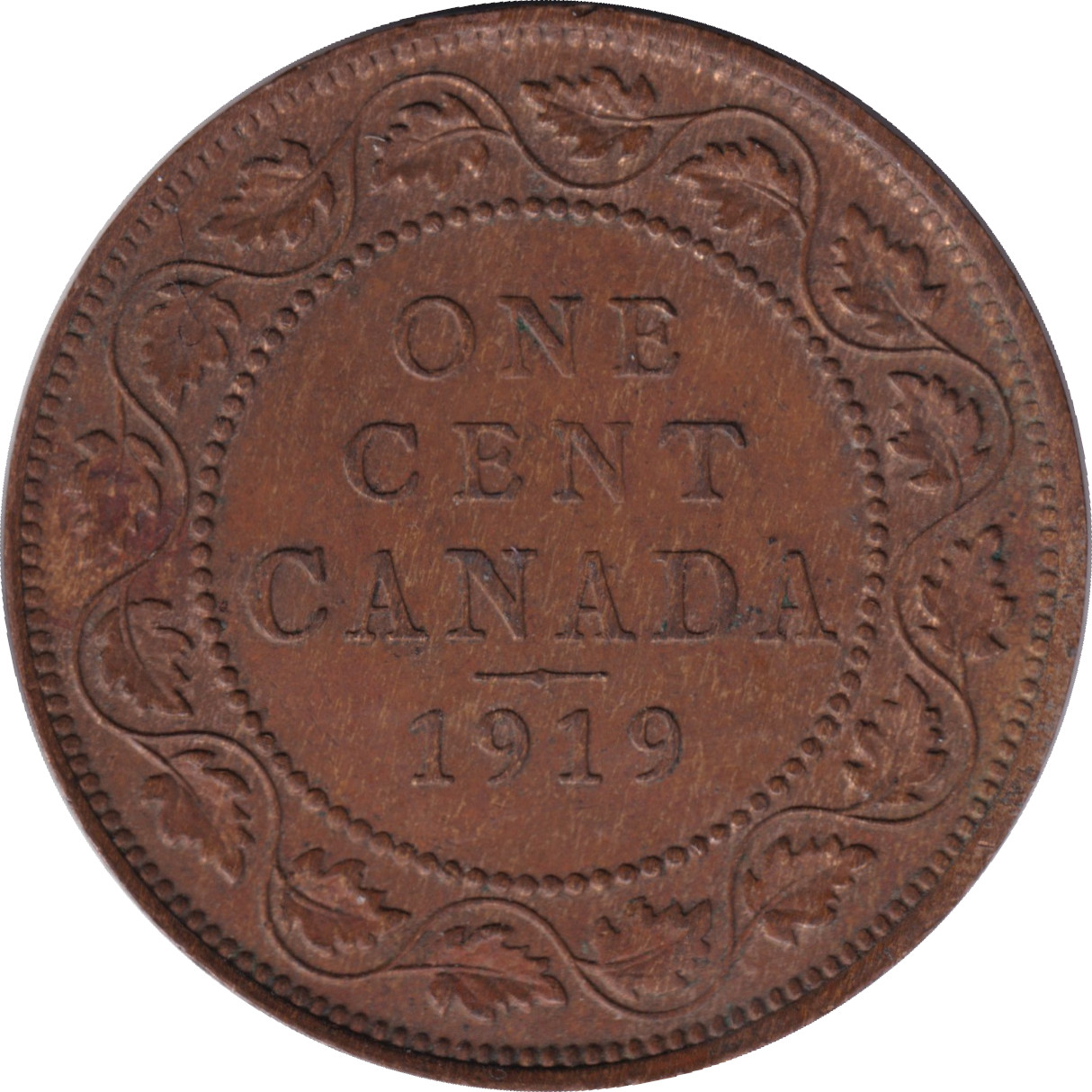 1 cent - George V - Long Legend