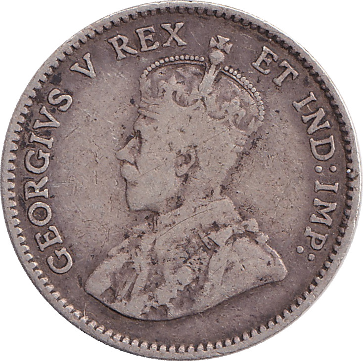 5 cents argent - Georges V - Argent