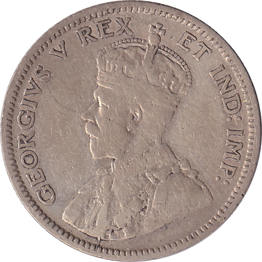 10 cents silver - George V