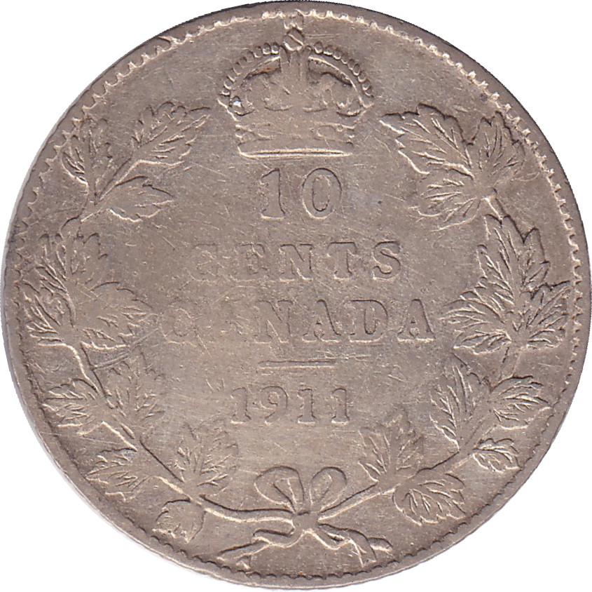 10 cents argent - Georges V