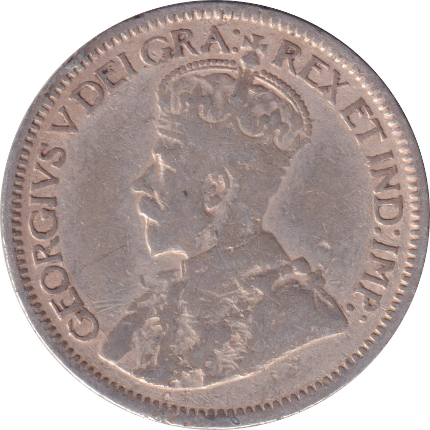 10 cents silver - George V