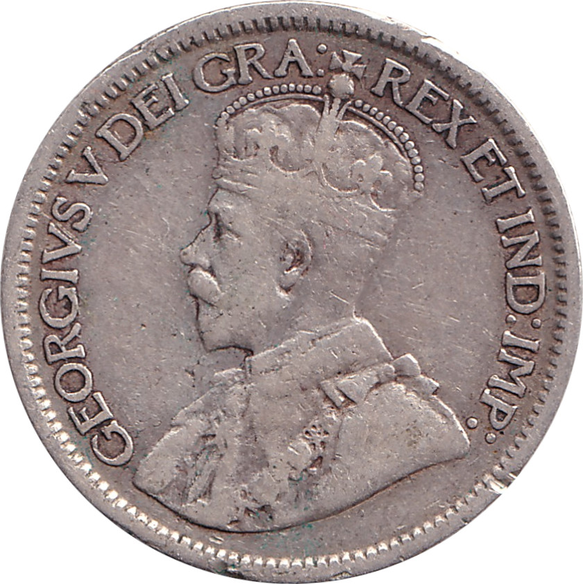 10 cents silver - George V