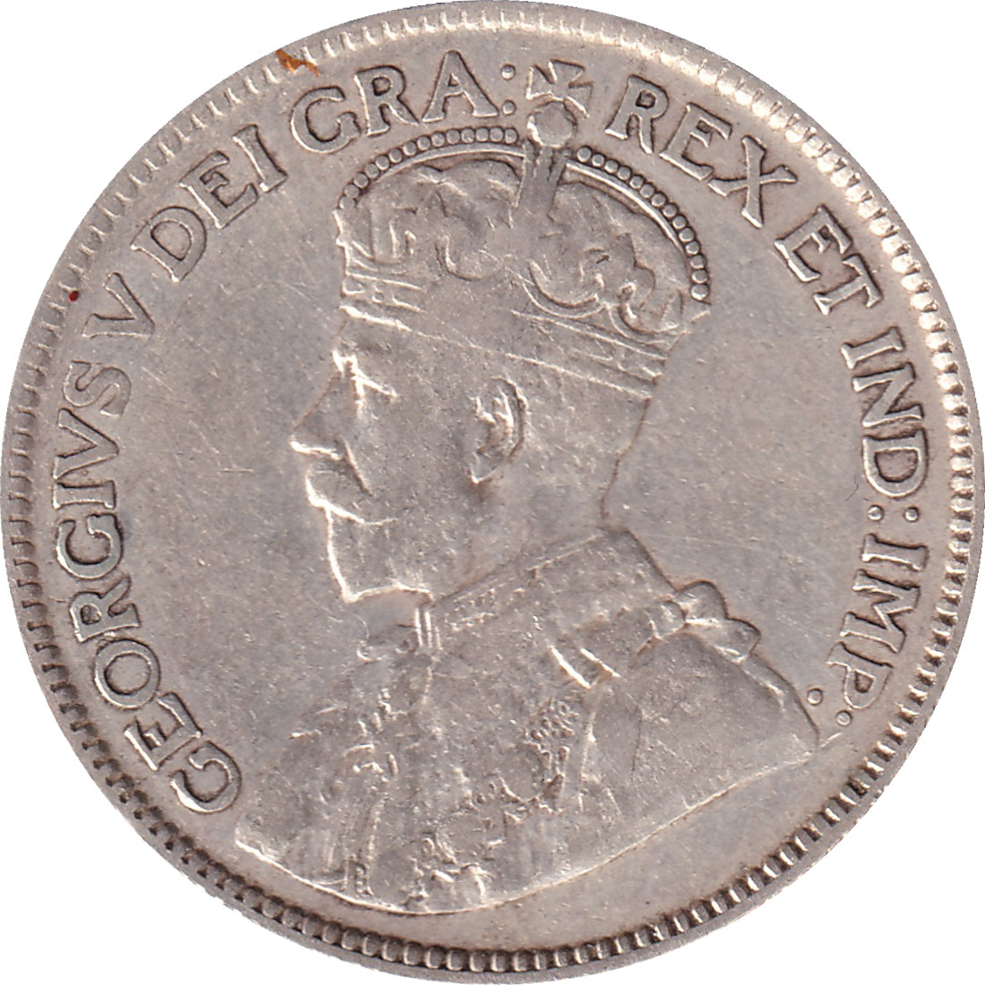 25 cents argent - Georges V