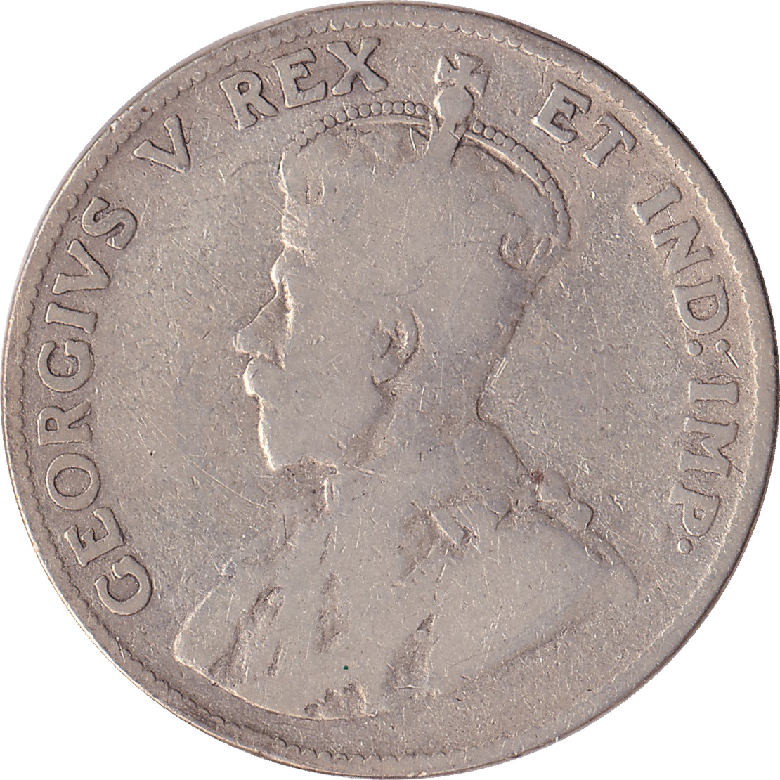 25 cents argent - Georges V