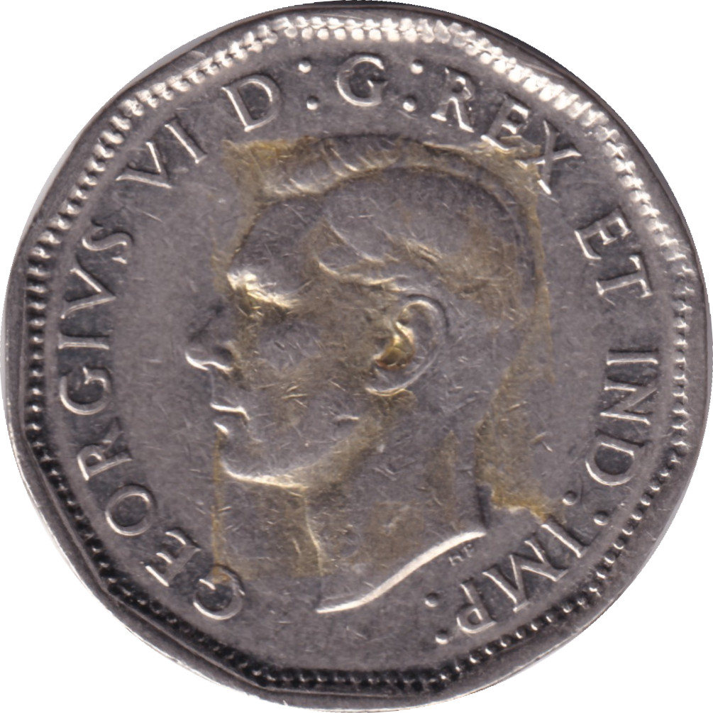 5 cents - George VI - Emperor - Polygonal - Nickel