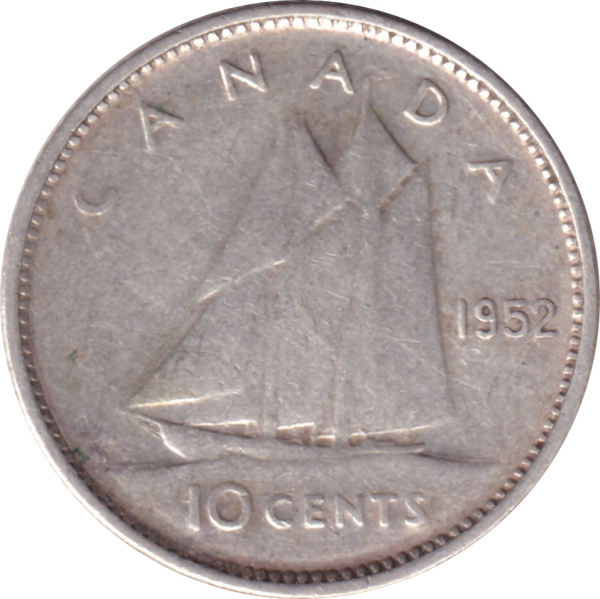 10 cents silver - George VI - King