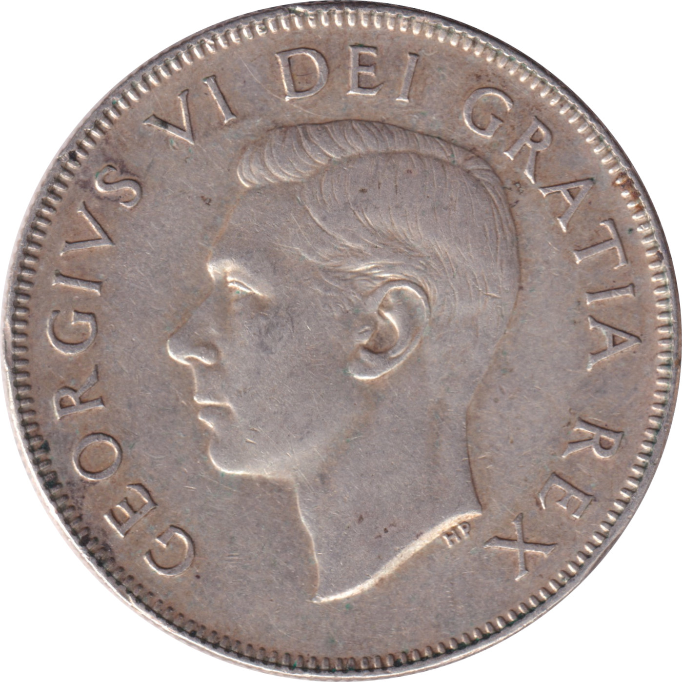 50 cents silver - George VI - King