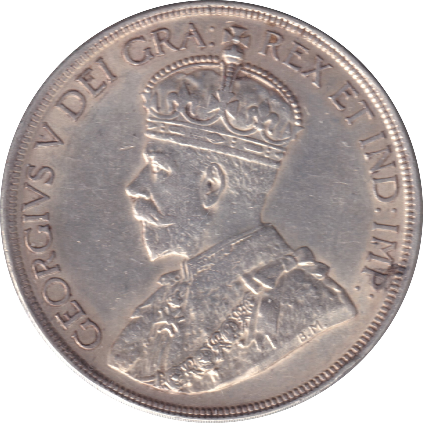 1 dollar silver - George VI - Emperor