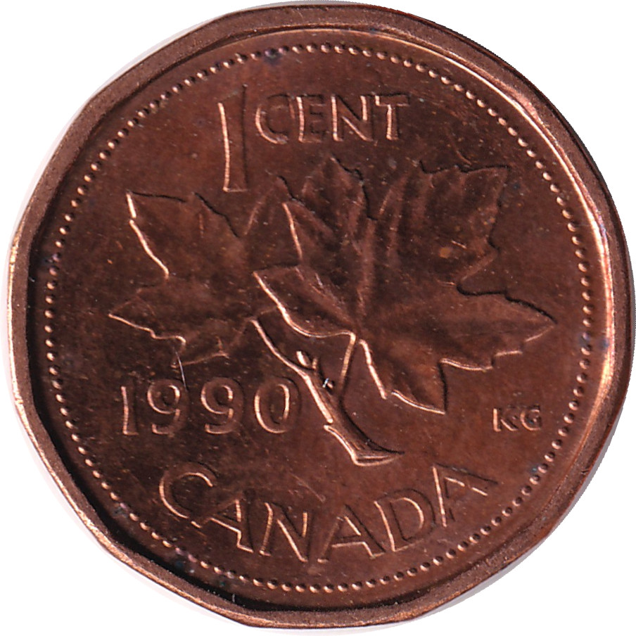 1 cent - Elizabeth II - Tête mature - Bronze