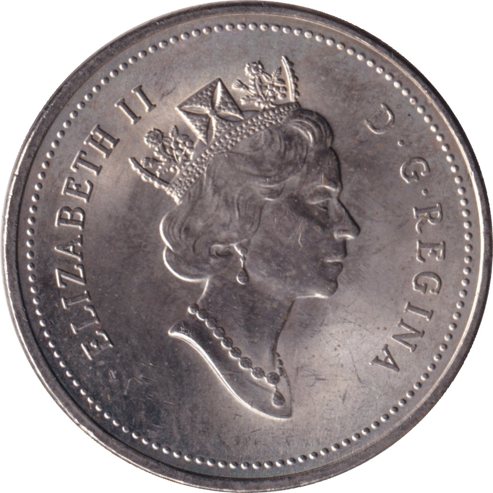 5 cents - Elizabeth II - Mature head - Cupronickel