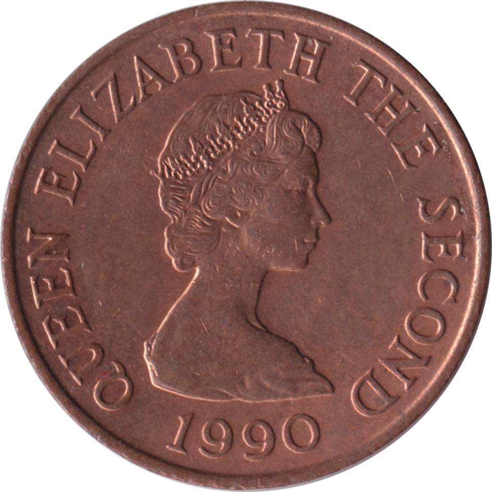 1 penny - Elizabeth II - Mature bust - Bronze