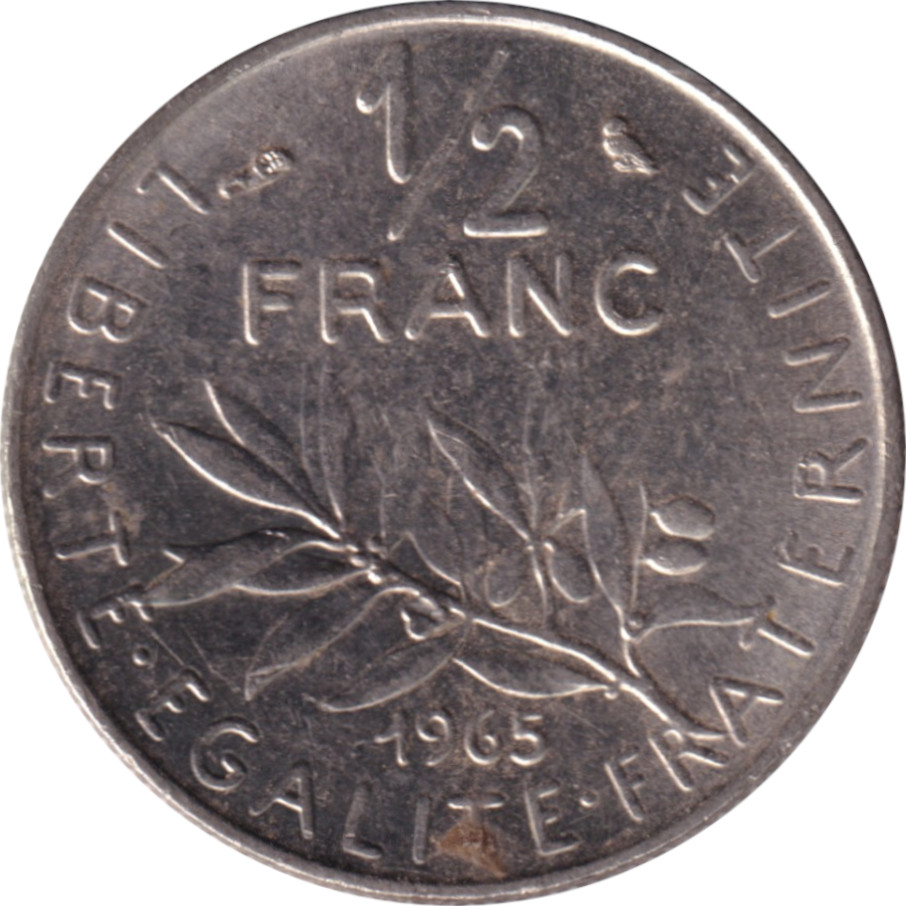 1/2 franc - Semeuse