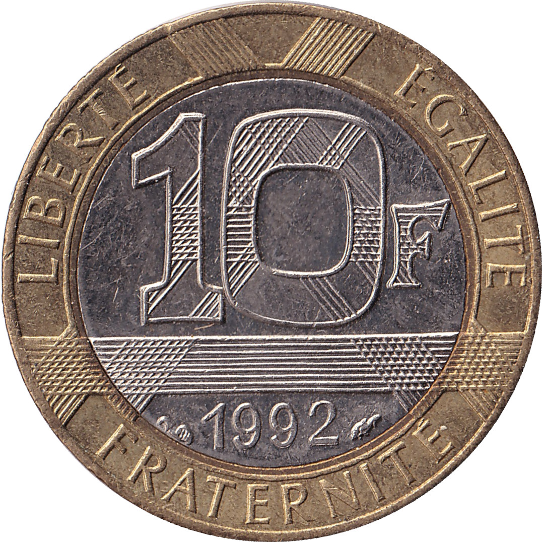 10 francs - Génie de la Bastille