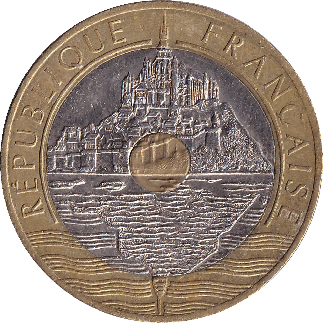 20 francs - Mont Saint-Michel