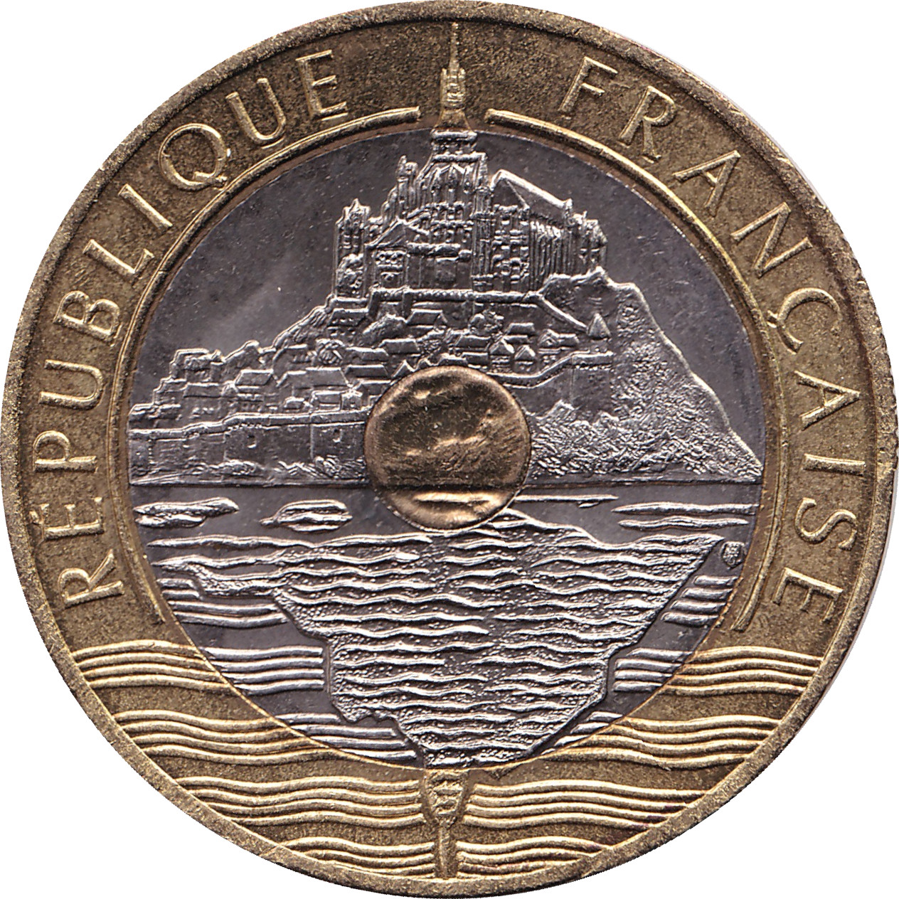 20 francs - Mont Saint-Michel