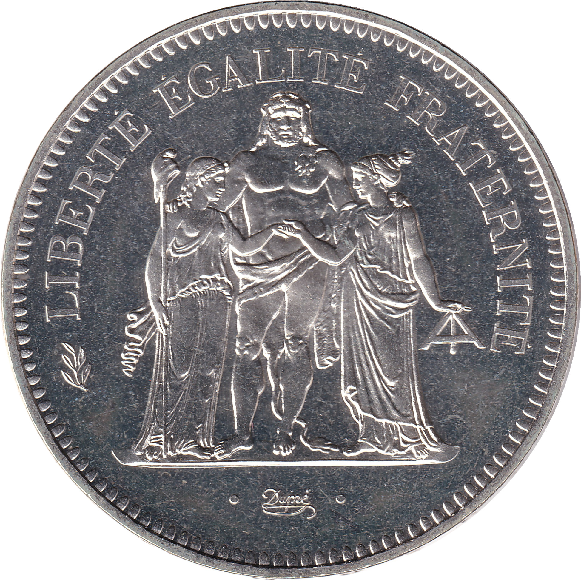 50 francs argent - Hercule