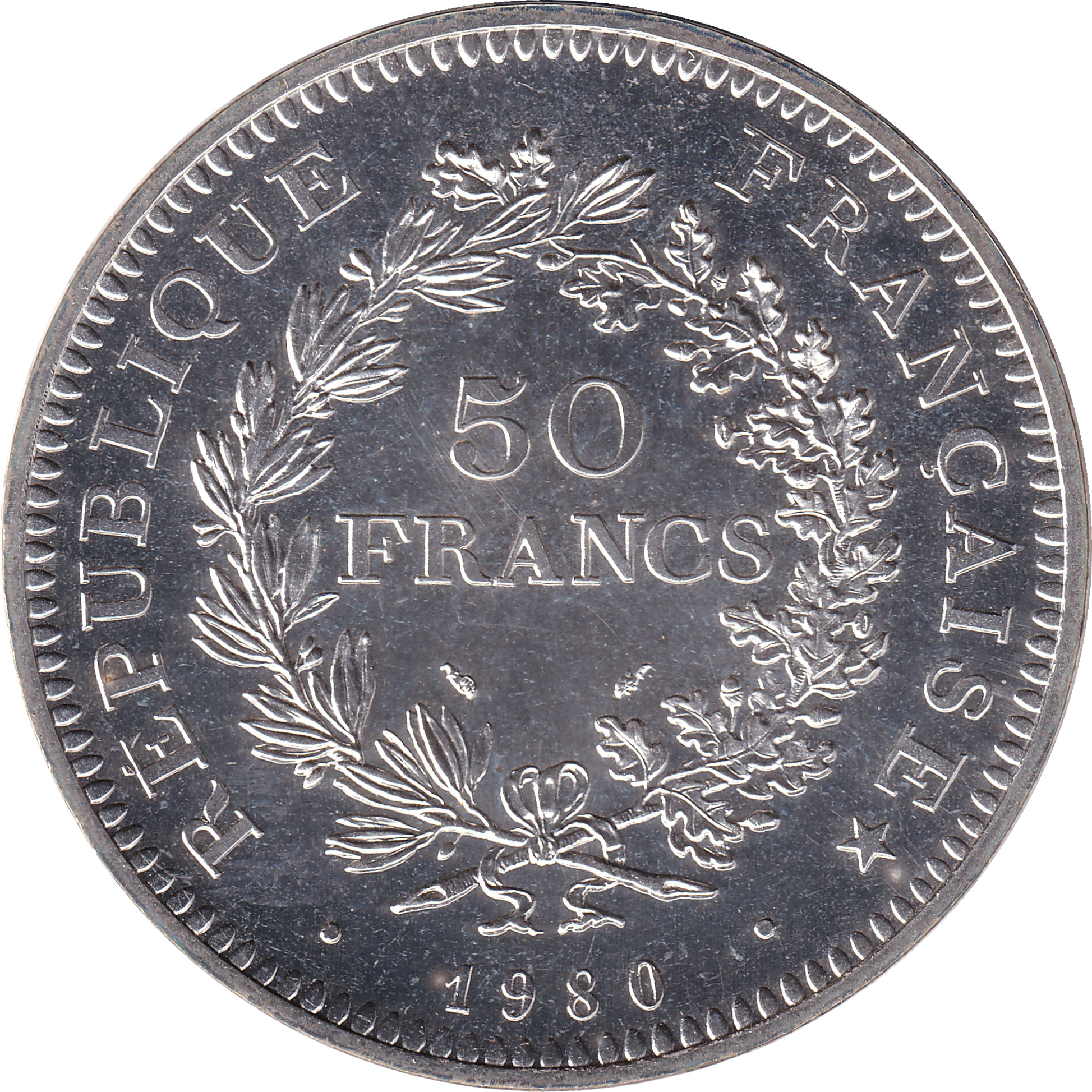 50 francs silver - Hercule