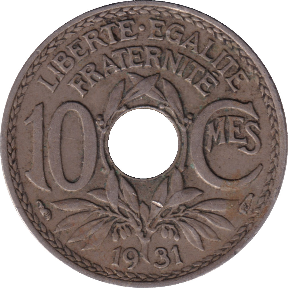 10 centimes - Lindauer - Cupronickel