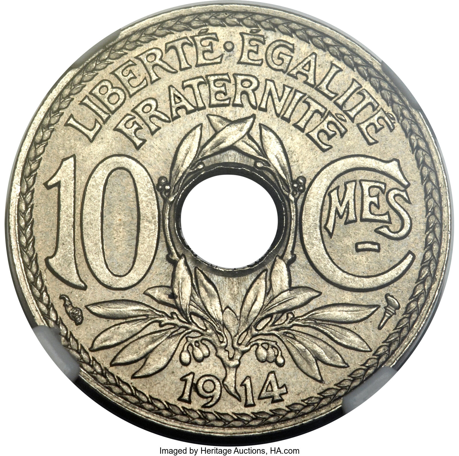 10 centimes - Lindauer - Nickel