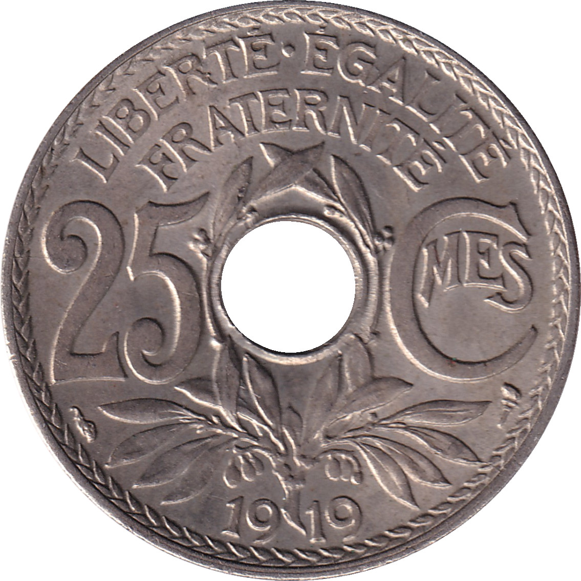 25 centimes - Lindauer - Cupronickel