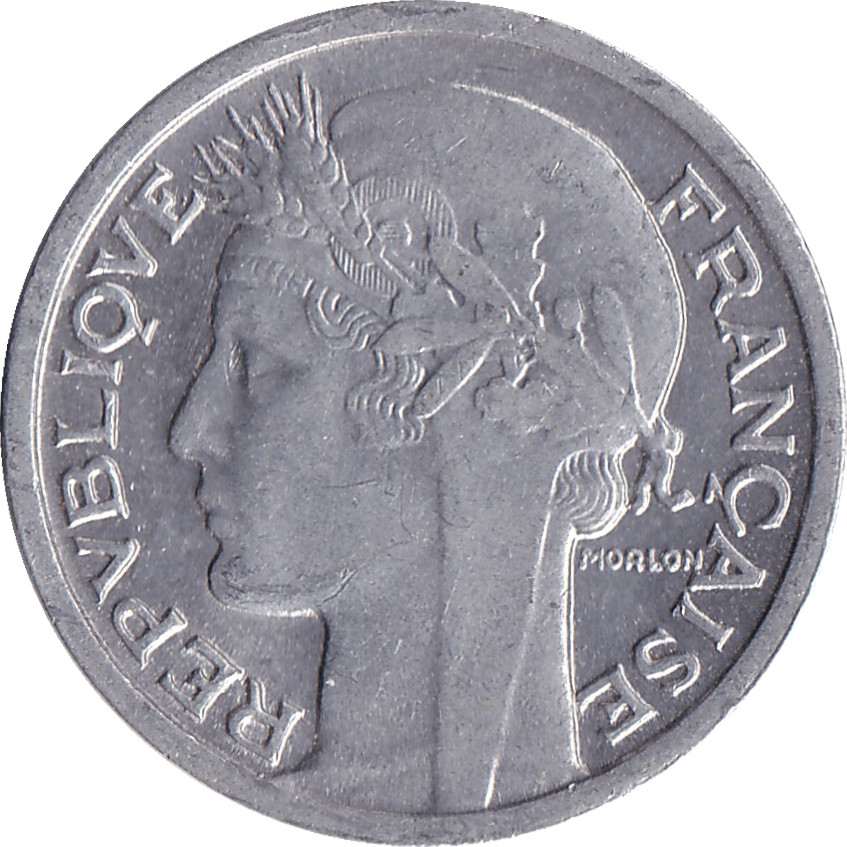 50 centimes - Morlon - Aluminium