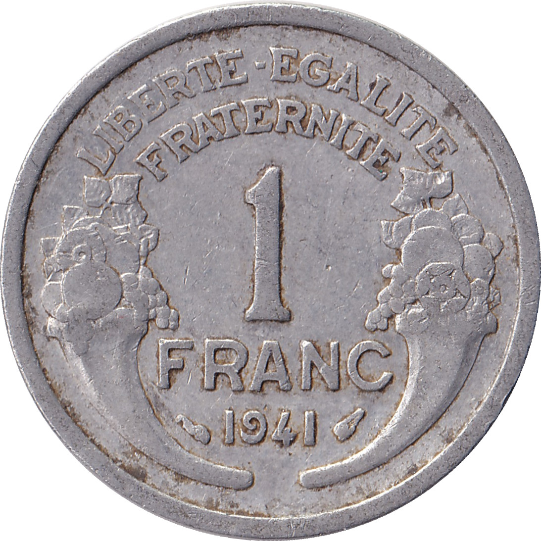 1 franc - Morlon - Aluminium