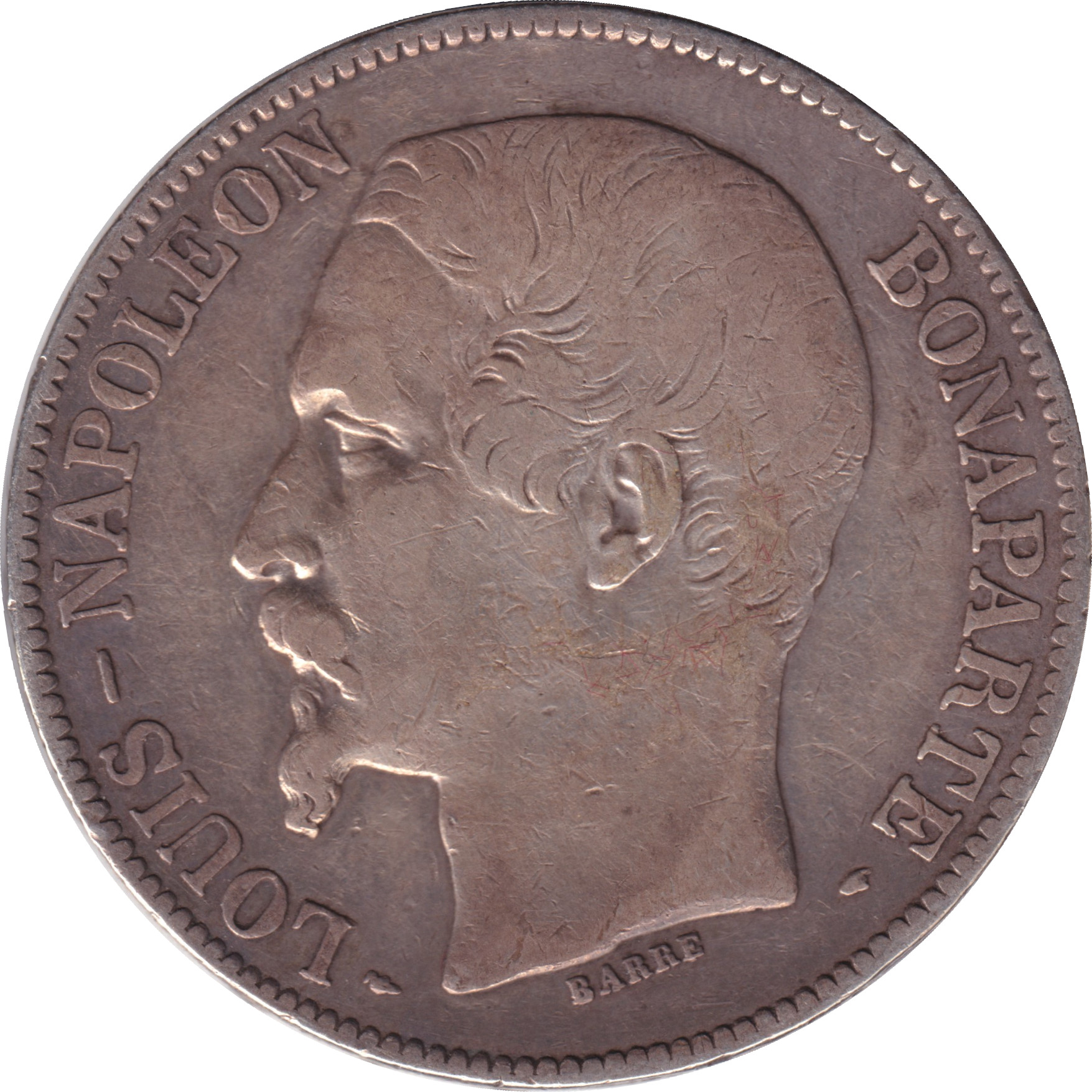 5 francs silver - Louis Napoléon Bonaparte