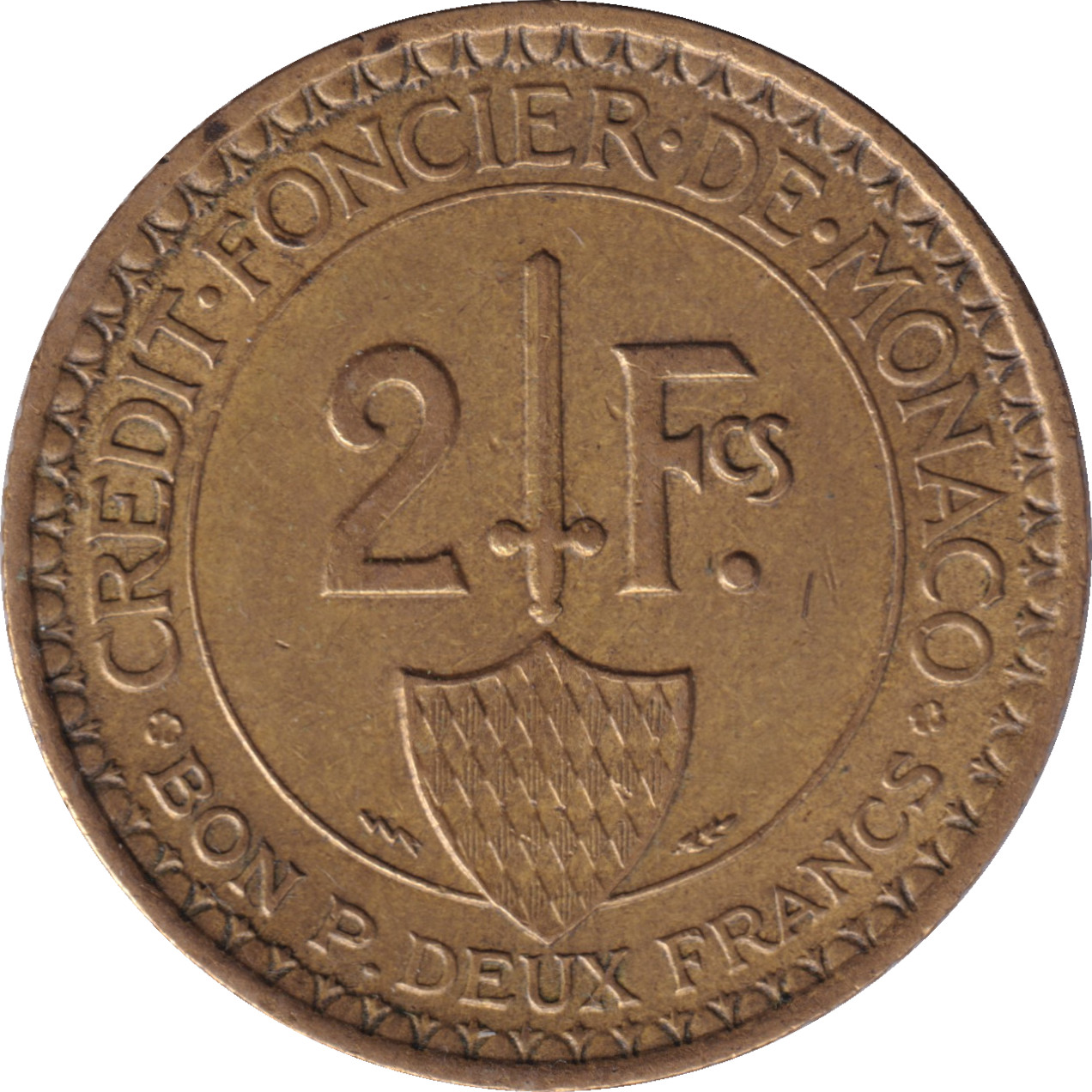 2 francs - Crédit foncier