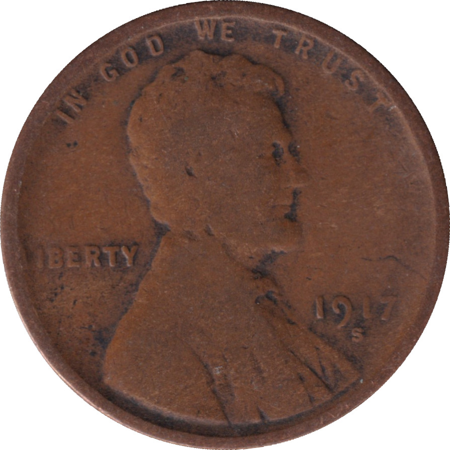 1 cent - Lincoln - Ears - Bronze