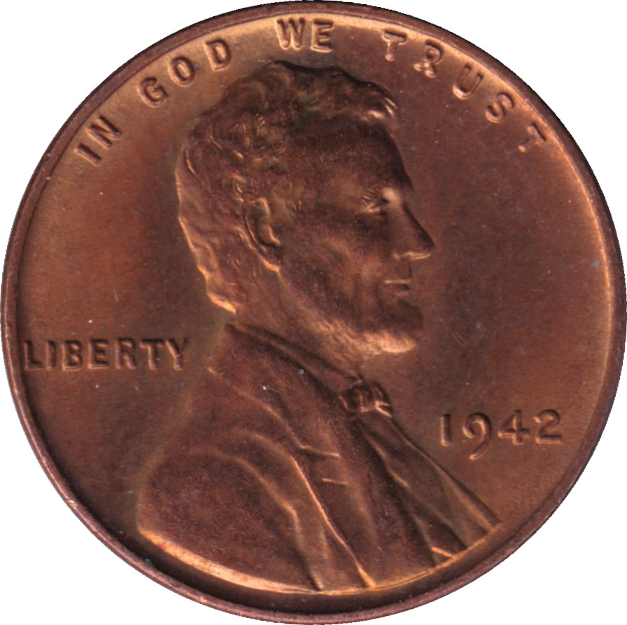 1 cent - Lincoln - Ears - Bronze