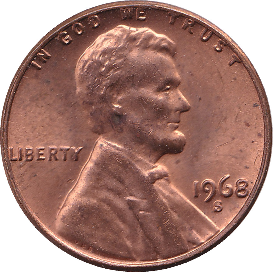 1 cent - Lincoln - Mémorial - Bronze