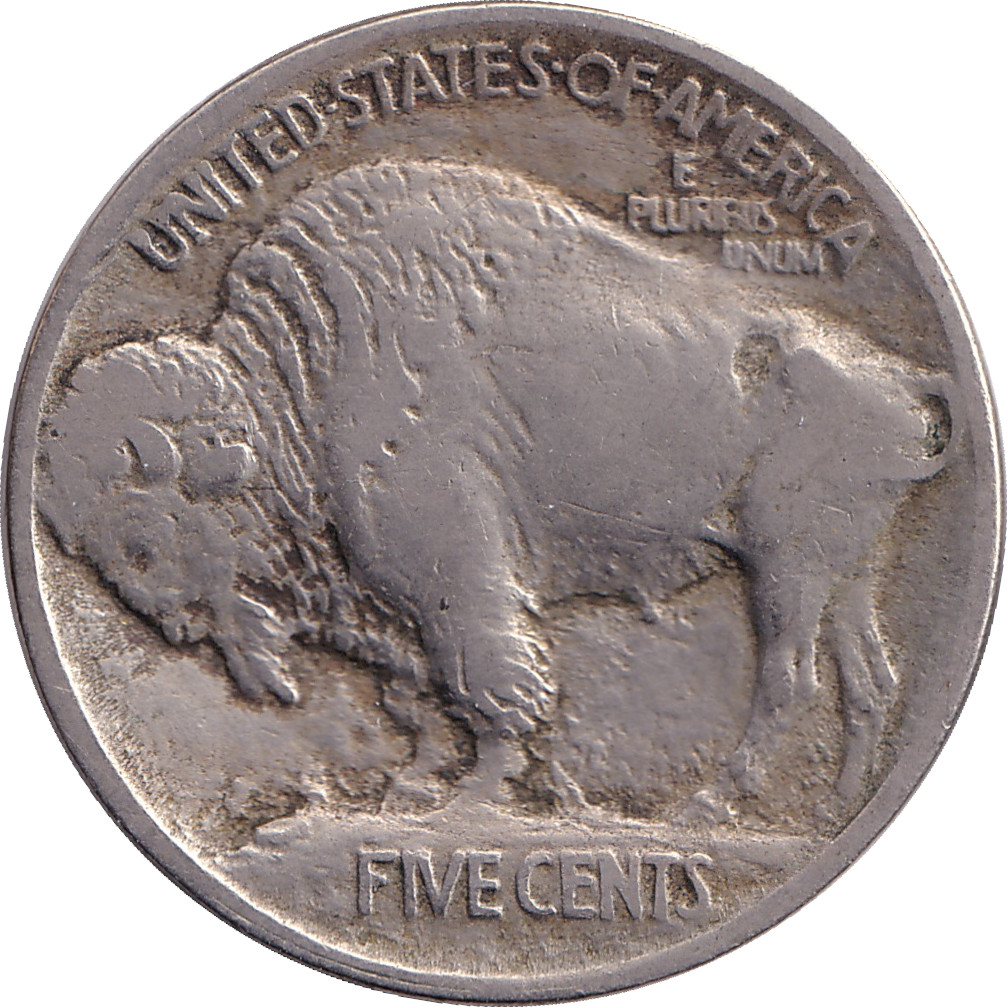 5 cents - Bison