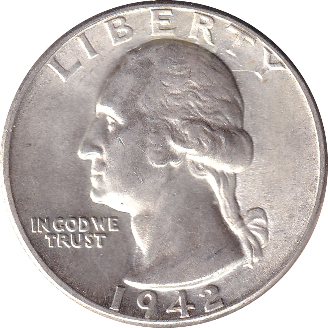 1/4 dollar argent - Washington - Argent