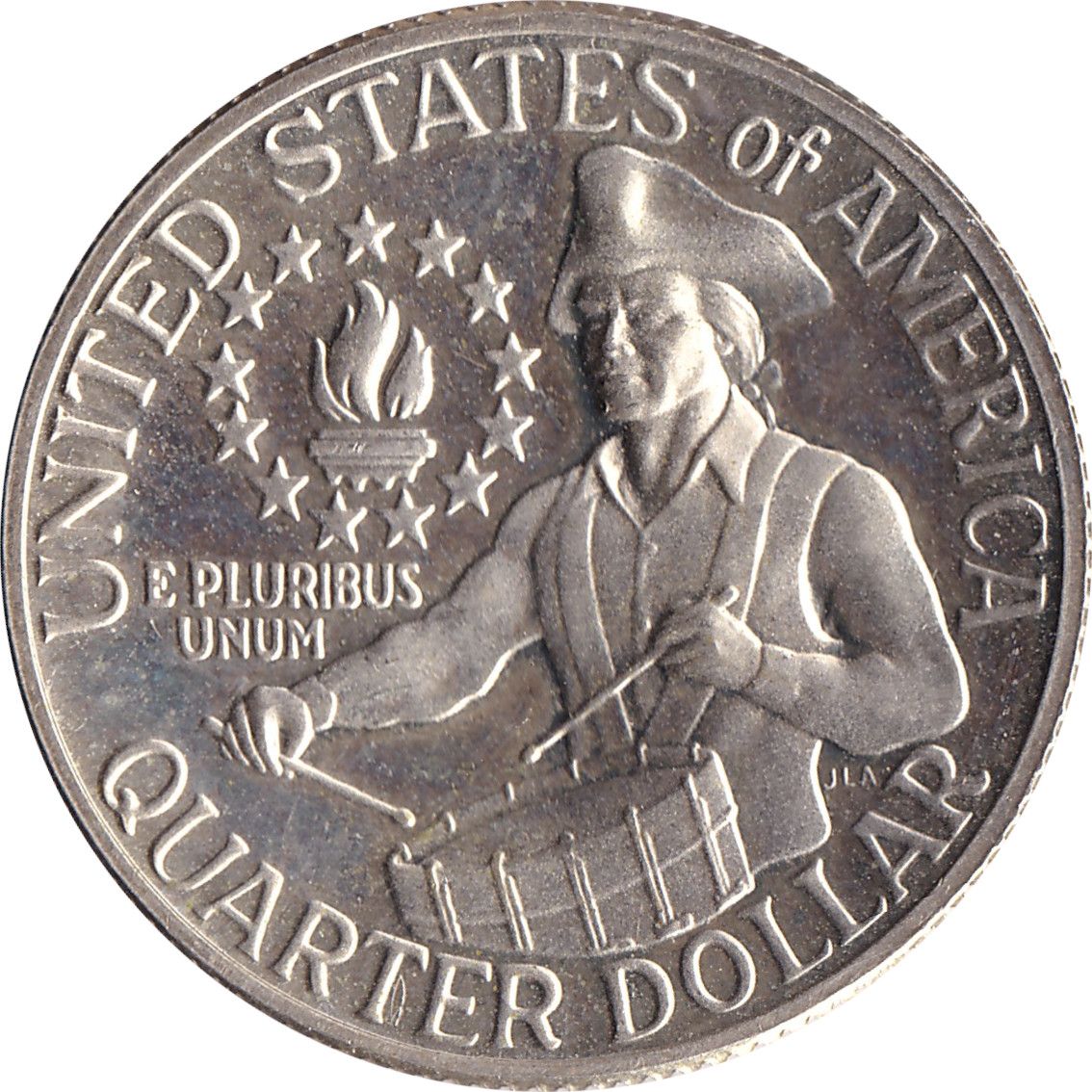 1/4 dollar - Independence - 200 years