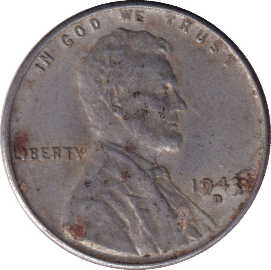 1 cent - Lincoln - Épis - Steel plated