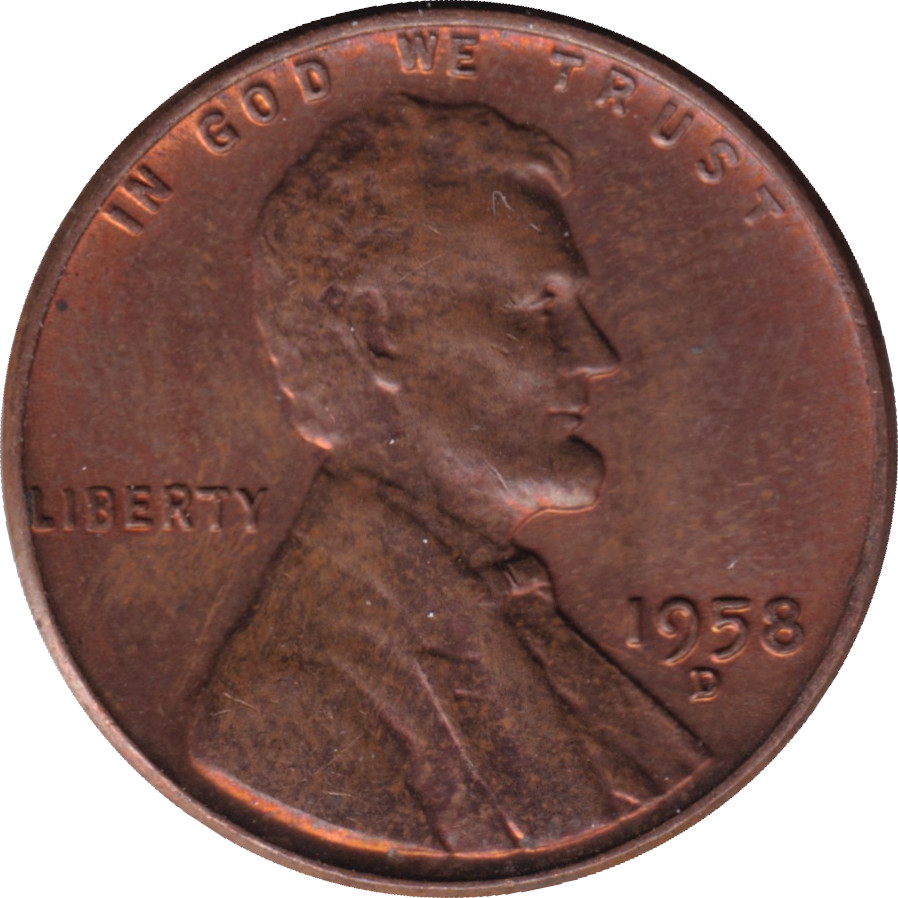 1 cent - Lincoln - Ears - Bronze