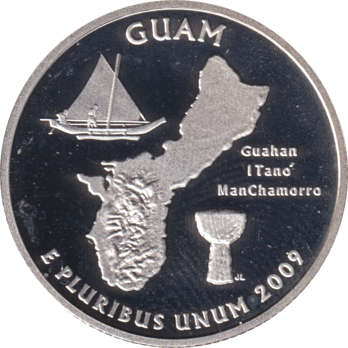 1/4 dollar silver - Guam