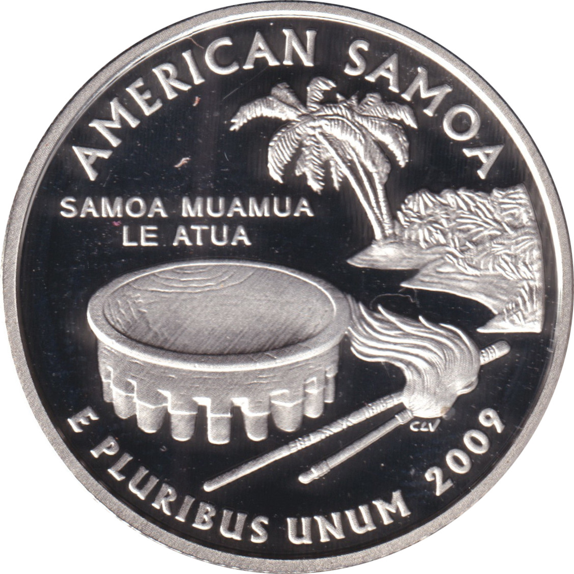 1/4 dollar silver - Samoa américaine